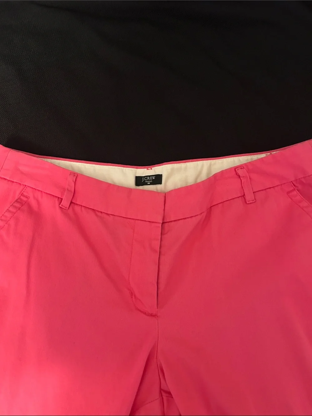 J. Crew Hot Pink Chino Bermudas